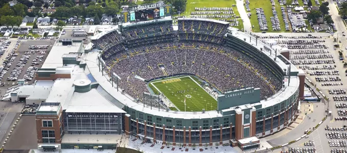 Lambeau Field Aerial