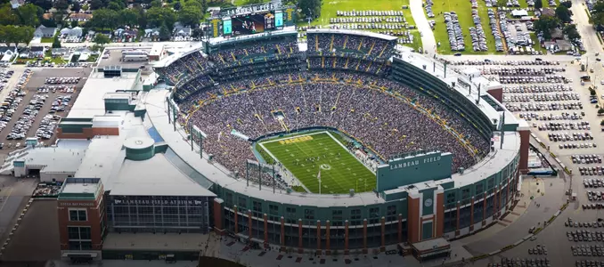 Lambeau Field Aerial - Headline Image