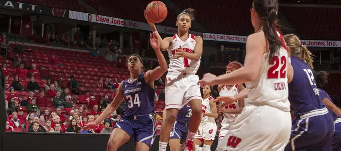 Dakota Whyte drives and looks to pass