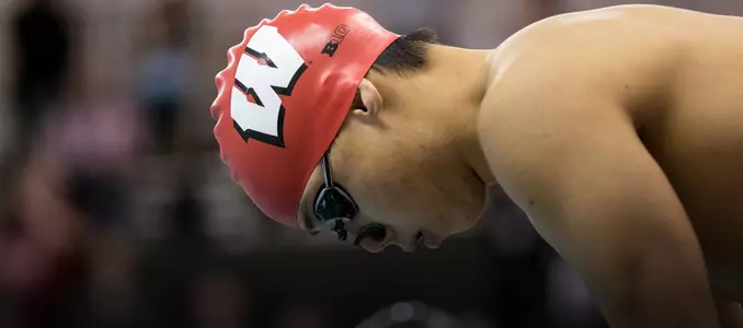 Harrison Tran at 2016 Big Ten Swimming and Diving Championships