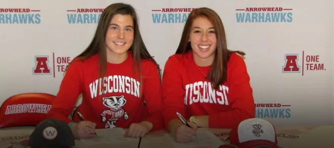 Jordyn Bloomer and Payton Wesley on National Signing Day