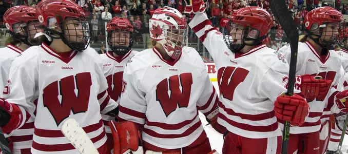 Ann-Renee Desbiens Celebration vs. Minnesota - WCHA Final