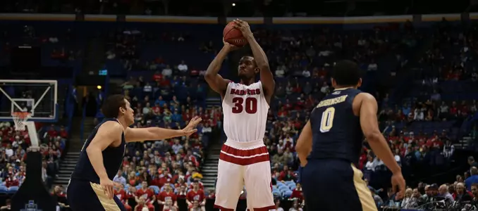 Vitto Brown vs. Pitt, first round 2016 NCAA Tournament (March 18, 2016)
