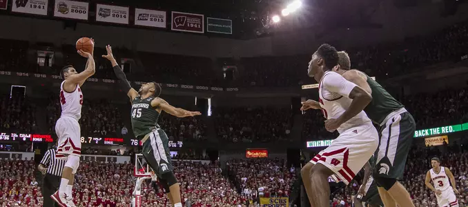 Bronson Koenig 3-pointer vs. Michigan State