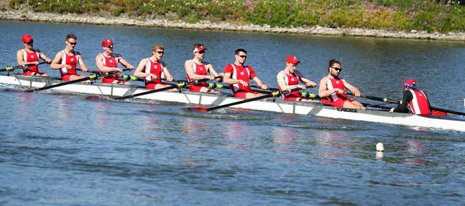 Varsity eight at Stanford Invite