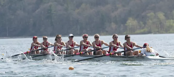 Varsity Eight openweights at Devil's Lake