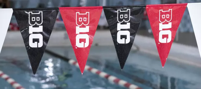 Swimming flags at the Natatorium