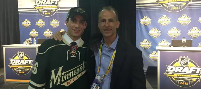 Luke Kunin and Don Granato