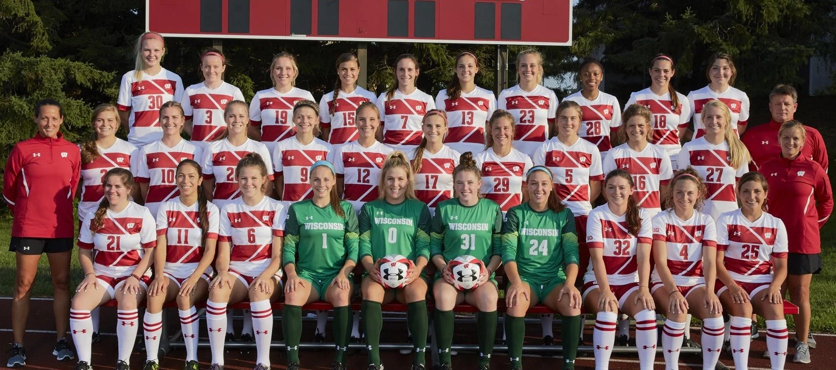 Women's soccer team photo