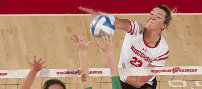 Molly Haggerty swings at the ball