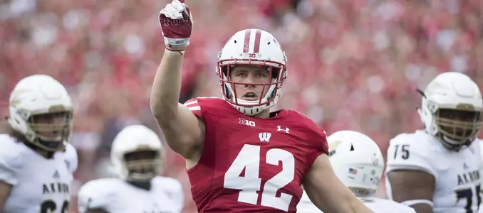 T.J. Watt vs. Akron - 2016