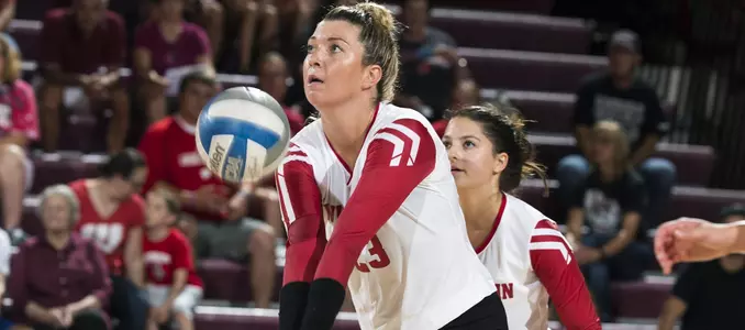 Molly Haggerty practices her passing