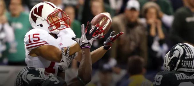 Jeff Duckworth catch vs. Michigan State