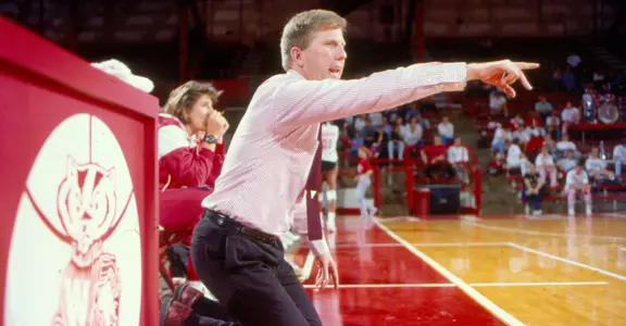Steve Lowe directs his team from the bench