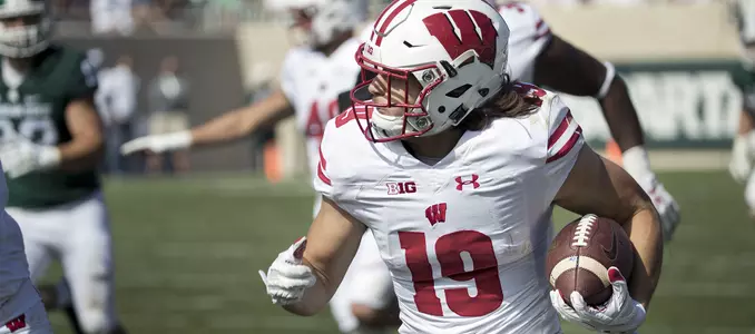 Leo Musso fumble recovery touchdown vs. Michigan State - 2016