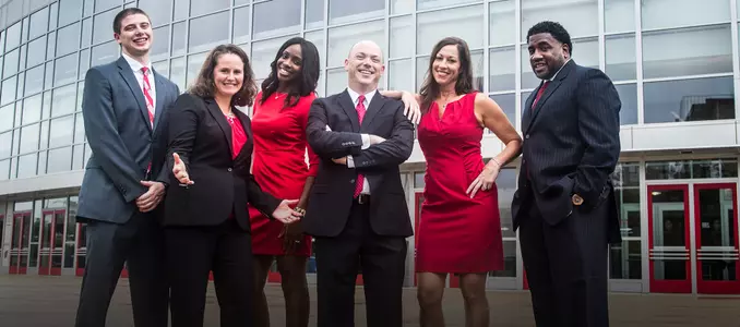 The 2016-17 women's basketball staff