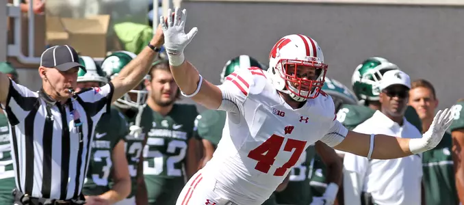 Vince Biegel vs. Michigan State - 2016