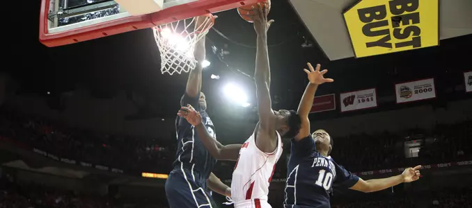 Men's basketball vs. Penn State 2014 Nigel Hayes