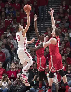 Men's basketball vs. Ohio State 2017 Zak Showalter