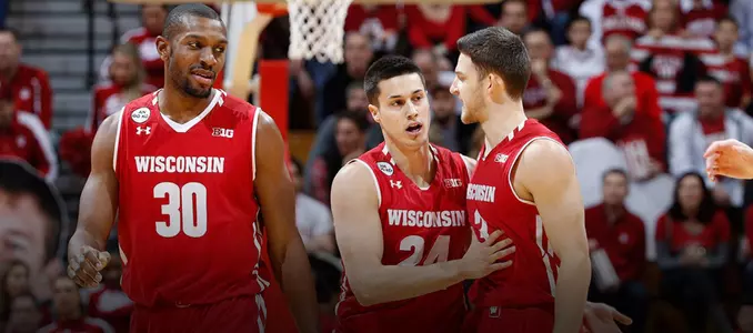 Vitto Brown, Bronson Koenig and Zak Showalter at Indiana