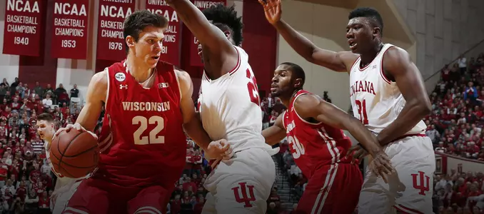 Ethan Happ at Indiana
