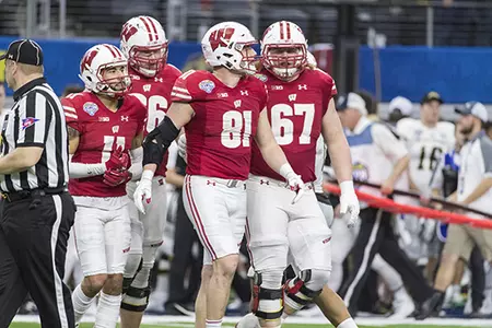 Football Cotton Bowl 2017 Troy Fumagalli Jazz Peavy Jon Dietzen