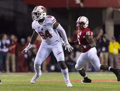 Photo of Chris Orr football vs. Nebraska 2017