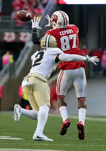 Photo of Quintez Cephus football vs. Purdue 2017