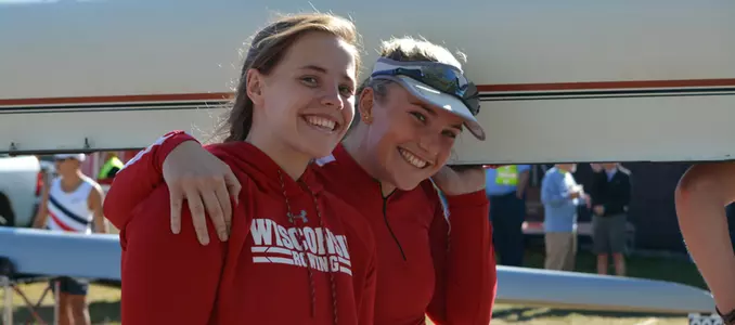 Smiling rower