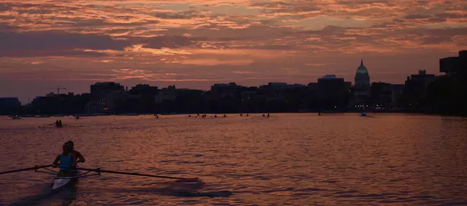 Lake Mendota sunrise