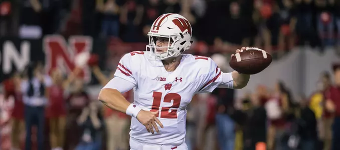 Alex Hornibrook football vs. Nebraska 2017
