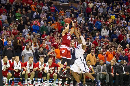 Bronson Koenig buzzer beater vs. Xavier 2016