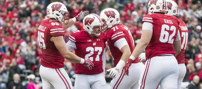 Photo of Rafael Gaglianone football vs. Purdue 2017