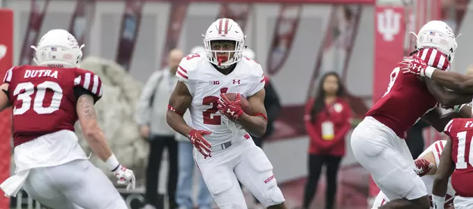 Photo of Jonathan Taylor football vs. Indiana 2017