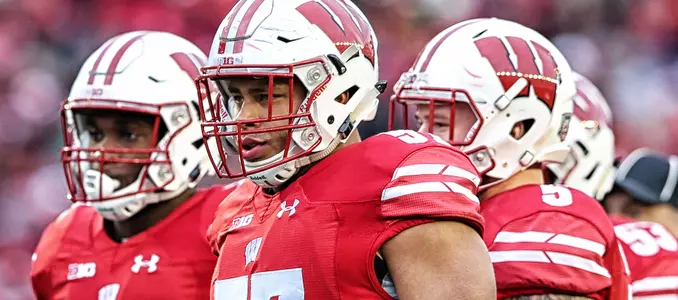 Photo of Alec James, Leon Jacobs, Garret Dooley football 2017