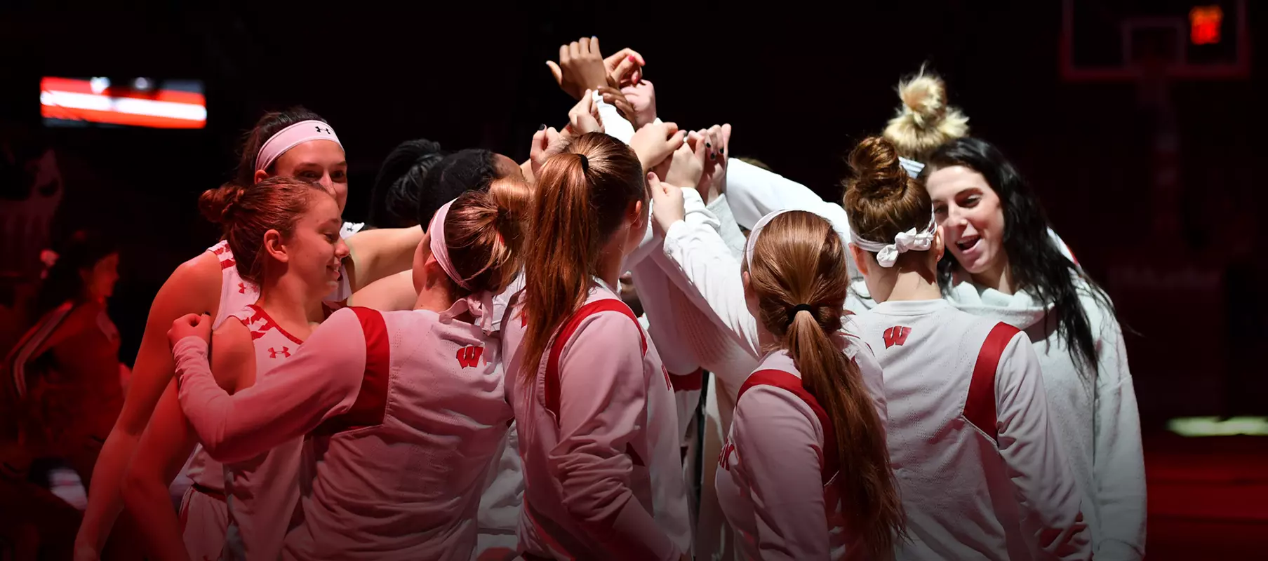 Team huddle La Salle