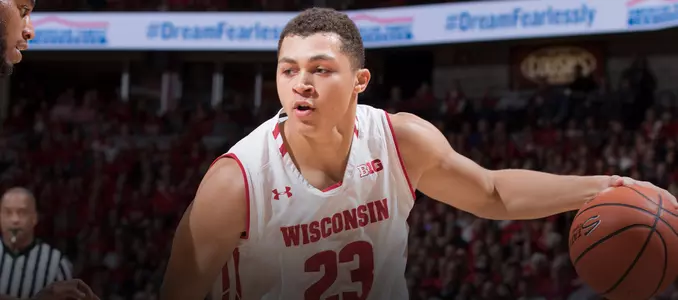 Kobe King drives the ball against Xavier