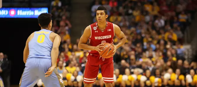 Photo of D'Mitrik Trice men's basketball vs. Marquette 2016