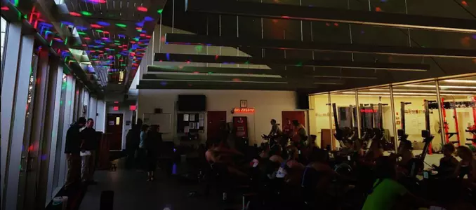 Party lights at Porter Boathouse