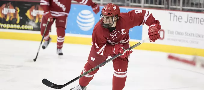 Men's hockey vs. Ohio State 2017 Luke Kunin