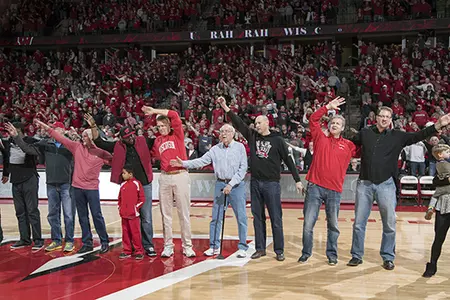 Men's basketball vs. Northwestern 2017 Alumni