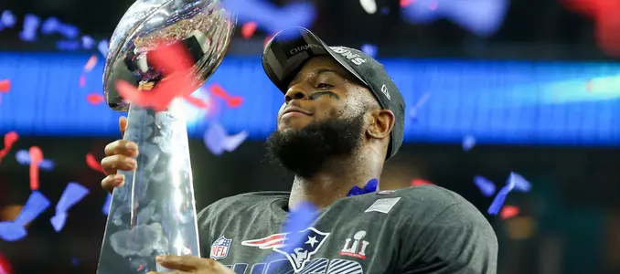 Super Bowl LI 2017 James White New England Patriots