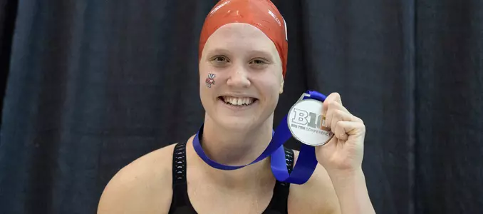 Chase Kinney - Runner-Up - 50 Freestyle - 2017 Big Ten Championships