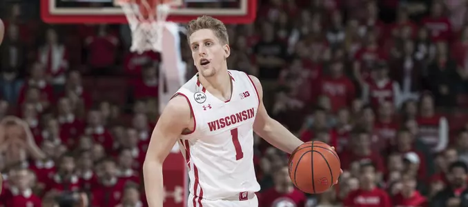 Men's basketball vs. Penn State 2017 Brevin Pritzl