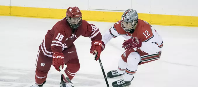 Men's hockey vs. Ohio State 2017 Seamus Malone Madison Square Garden
