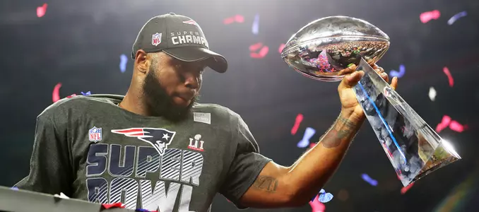 NFL Super Bowl 2017 James White New England Patriots