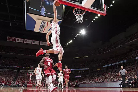 Men's basketball vs. Indiana 2017 Ethan Happ