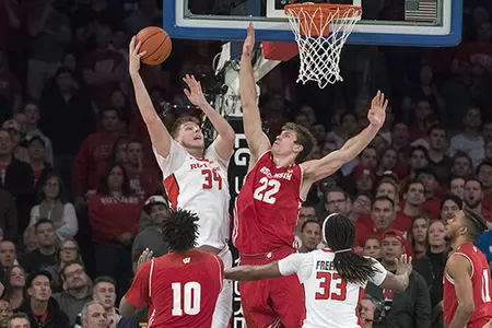 Men's basketball vs. Rutgers 2017 Ethan Happ Madison Square Garden