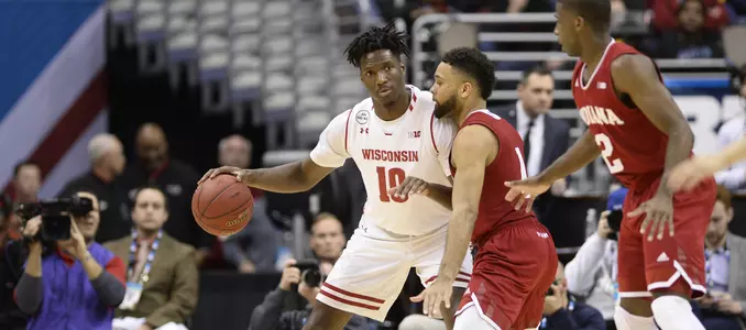 Men's basketball vs. Indiana 2017 Big Ten Tournament Nigel Hayes