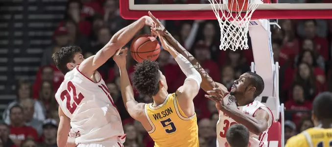 Men's basketball vs. Michigan 2017 Ethan Happ Vitto Brown
